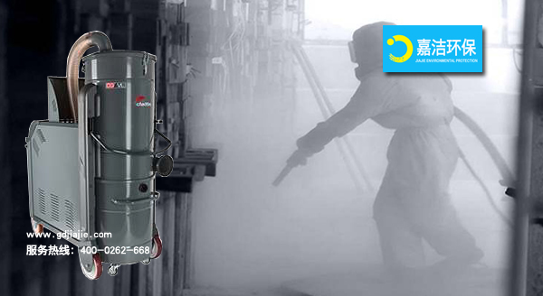 用于噴砂和噴丸的工業吸塵器