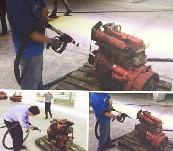 引擎干冰清洗機