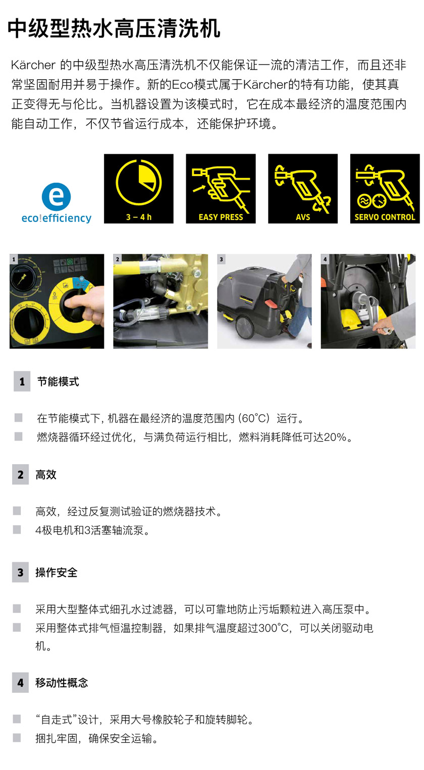 中級型熱水高壓清洗機